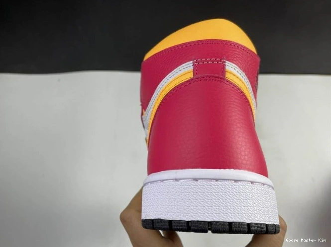 High 1 Fusion Red 555088-603 Jordan Air OGLight 0716